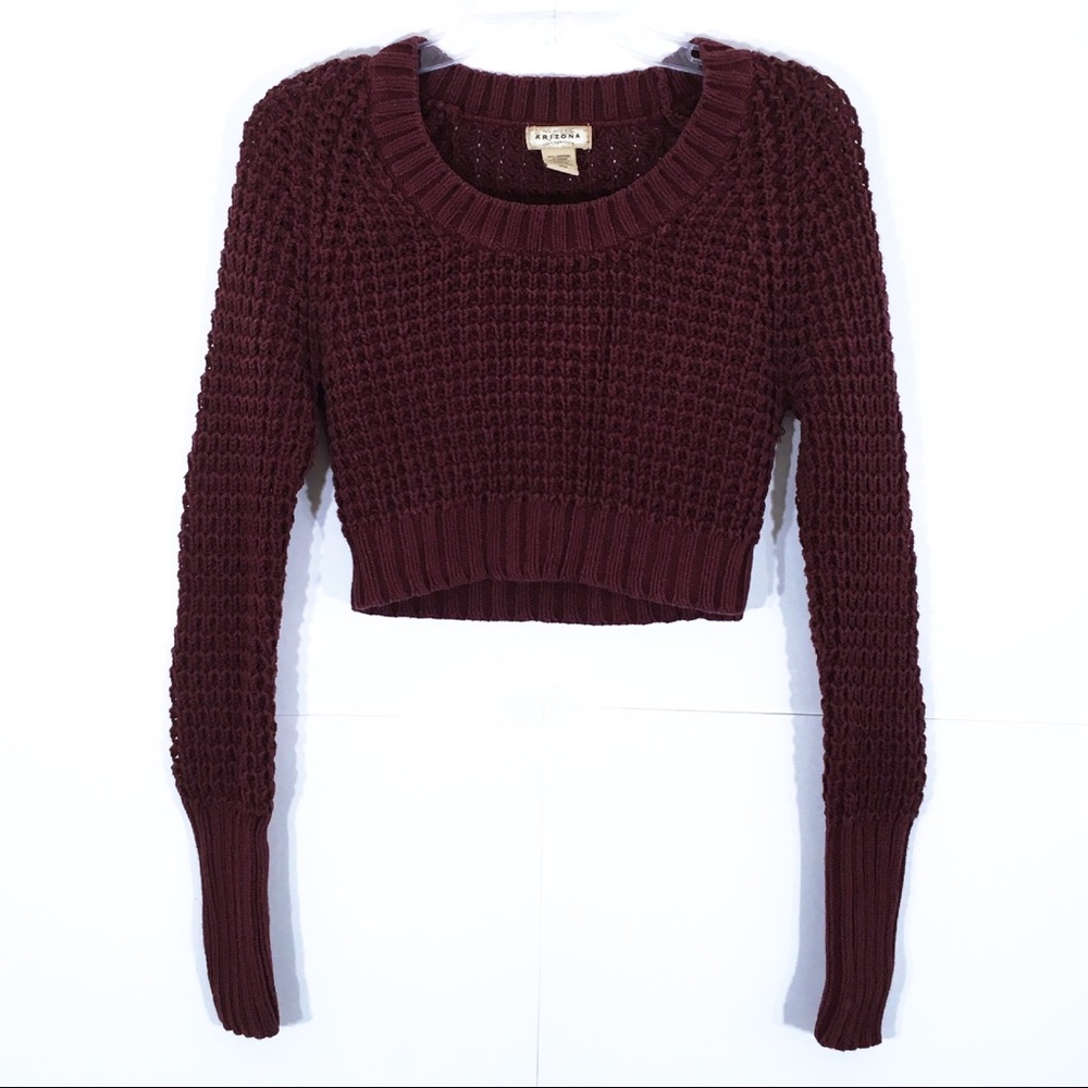 ‼️SALE‼️Arizona Crop Top Sweater size Medium